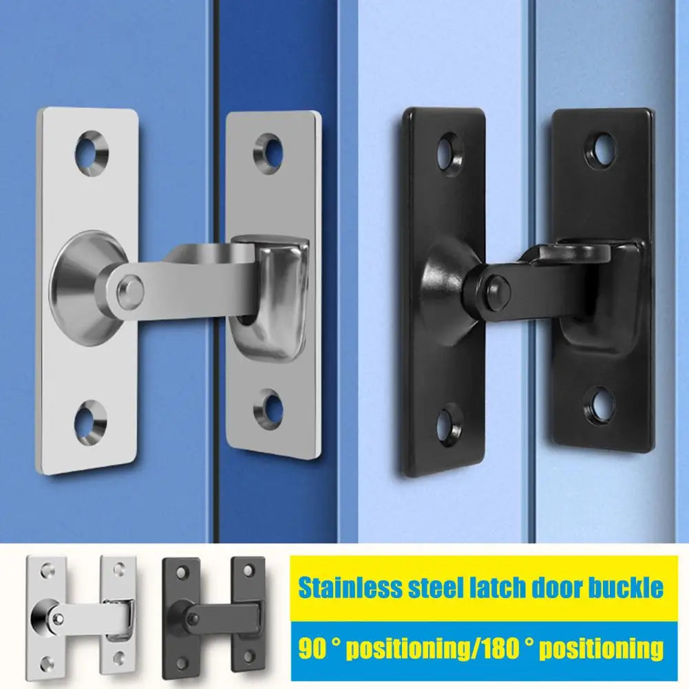 1PC Stainless Steel Toolbox Locking Latch Hasps Metal Toggle Catch Clasp Box Loaded Hinges Furniture Hardware Accessories