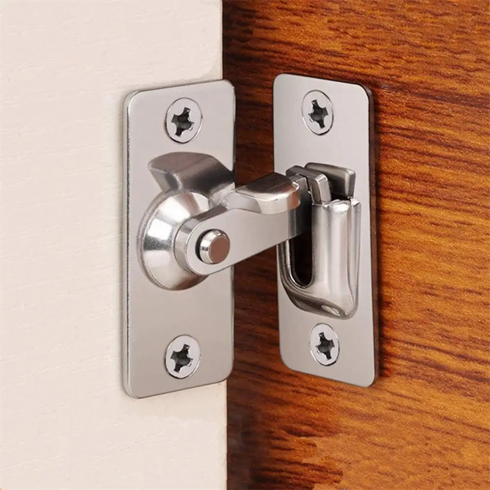 1PC Stainless Steel Toolbox Locking Latch Hasps Metal Toggle Catch Clasp Box Loaded Hinges Furniture Hardware Accessories