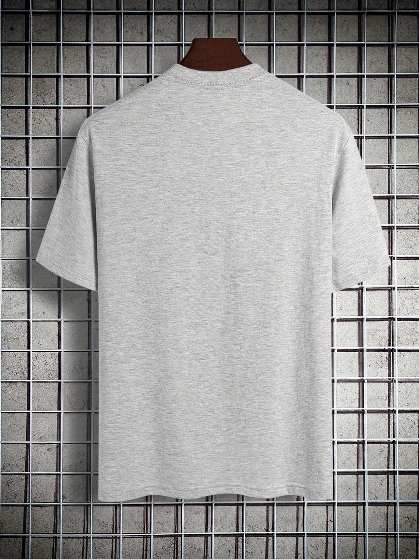 Fashion I'M BROKEN Print, Cotton Short Sleeve T-shirt For Men, Spring And Summer Round Neck Casual Versatile Cotton Top