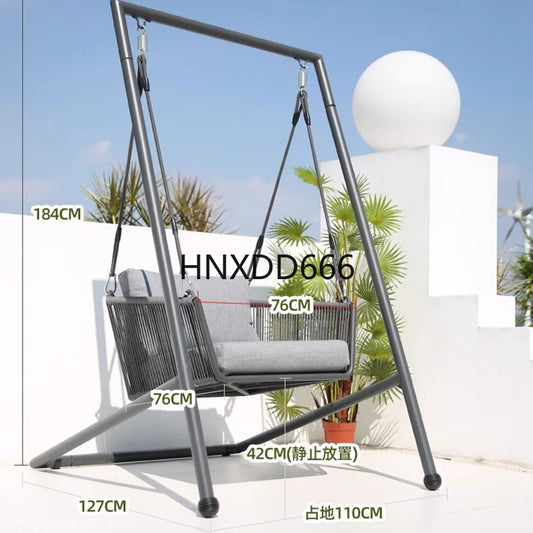 Relax Hammock Patio Swings Terrace Loungers Shaking Suspended Garden Patio Swings Street Rocking Outdoor Furniture Schommel LLOS