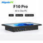 Higole F10 Pro Mini PC with Screen 10.1'' Fanless Intel N5095 Windows 11 WiFi5 8GB 128GB 5000mAh 4K Desktop Computer Tablet PC
