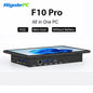Higole F10 Pro Mini PC with Screen 10.1'' Fanless Intel N5095 Windows 11 WiFi5 8GB 128GB 5000mAh 4K Desktop Computer Tablet PC