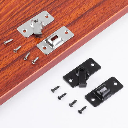 1PC Stainless Steel Toolbox Locking Latch Hasps Metal Toggle Catch Clasp Box Loaded Hinges Furniture Hardware Accessories