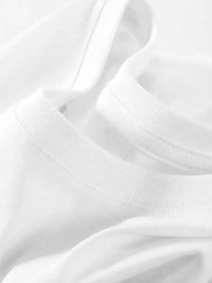 Men's Y2K Streetwear Cotton T Shirt  Angel  Snake Graphic Print 100  Cotton 180gsm Crew Neck Short Sleeve Regular Fit