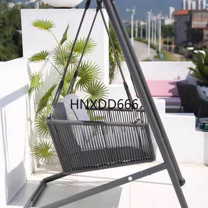 Relax Hammock Patio Swings Terrace Loungers Shaking Suspended Garden Patio Swings Street Rocking Outdoor Furniture Schommel LLOS